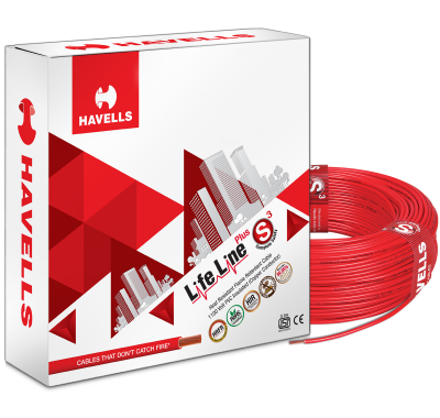 HAVELLS - LIFE LINE PLUS S3 HRFR CABLES (90 M)